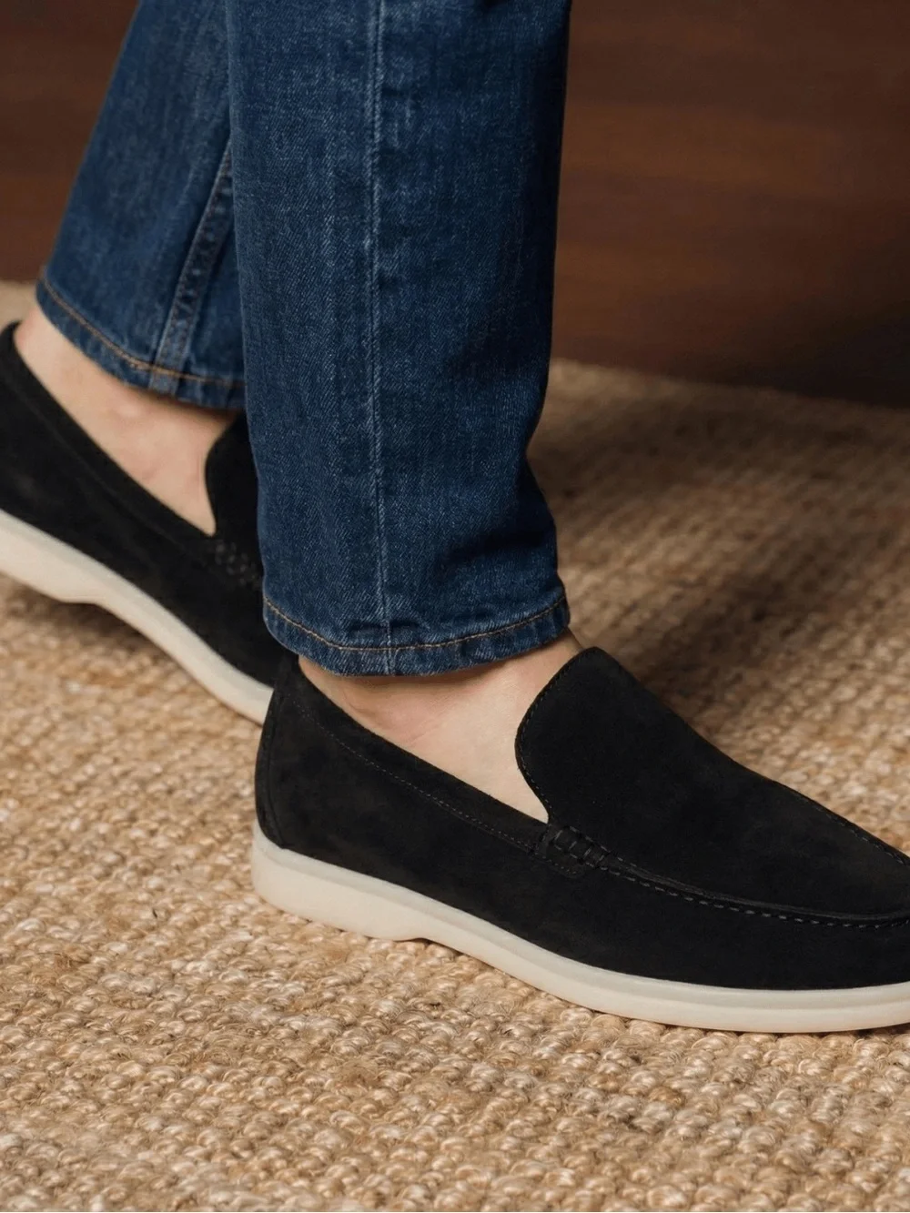 NIB Miramonti Black Loafers